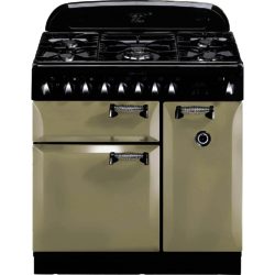 Rangemaster Elan 90cm Dual Fuel 72920 Range Cooker in Cream with FSD Hob